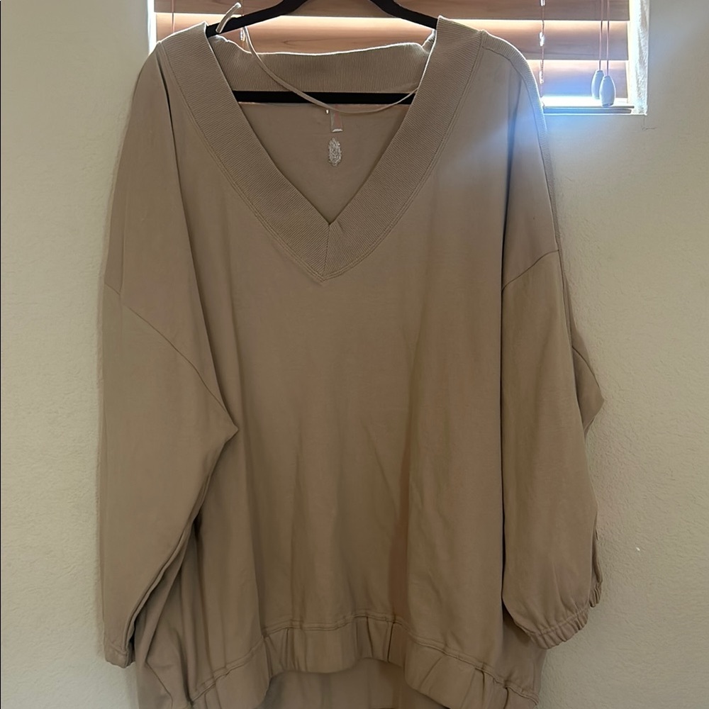 FP Movement by Free People Tan Sweatshirt